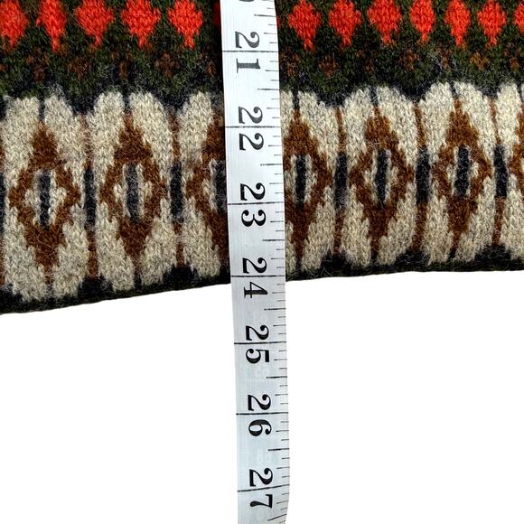VTG Iceland Hans Heitsch Sweater Womens S M Scandanavian Lambs Wool Sweden Boho - Picture 5 of 7